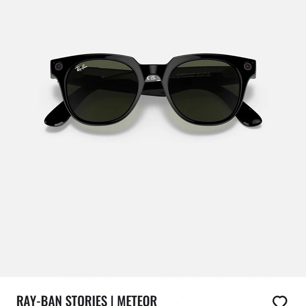 Ray Ban Stories smart glasses